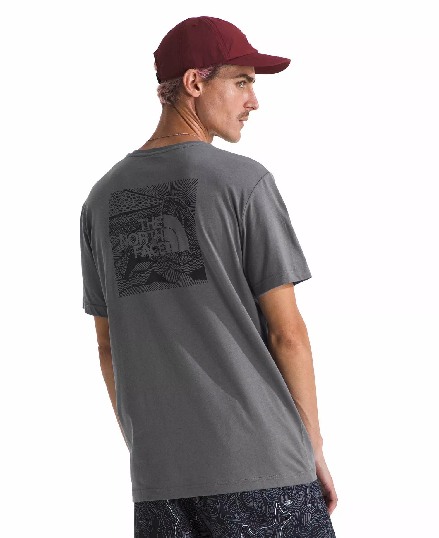 mni-a093c462b72c2d747b925d55aeda145c Men's Short Sleeve Box Never Stop Exploring Celebration T-shirt
