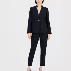 Women's Notched One-Button Pantsuit