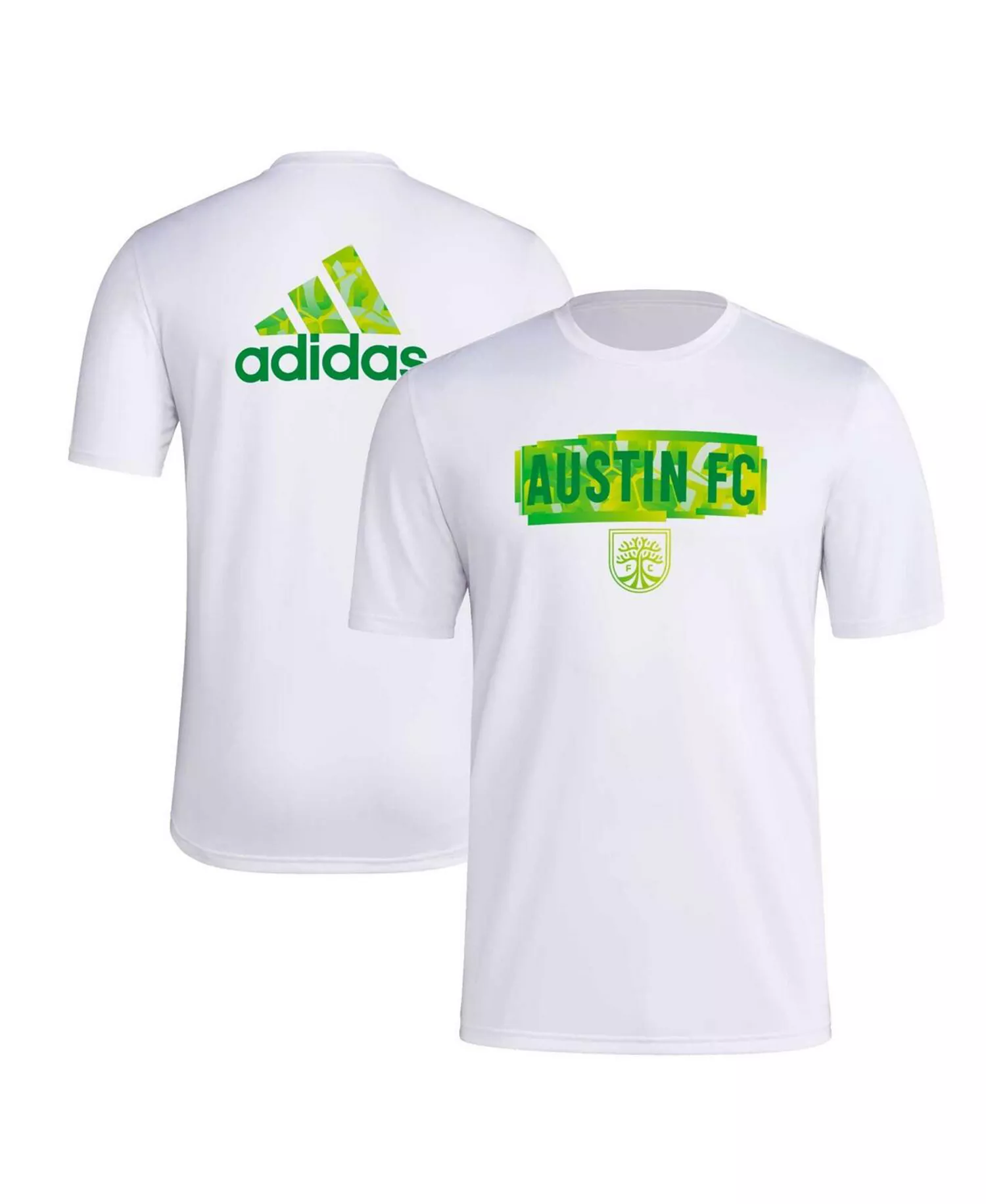 mni-a1099d229c1b4fbf1630fbecae12a1aa Men's White Austin FC Local Pop AEROREADY T-shirt
