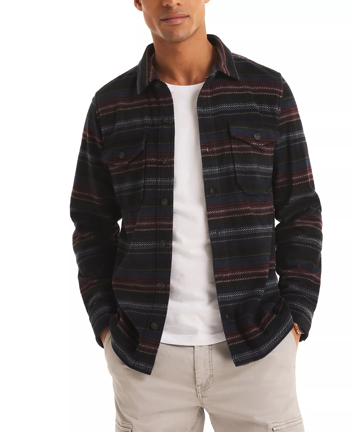 mni-a1258964c00de0dbaf36b7a3260d21c5 Men's Printed Polar Long Sleeve Shirt — изображение 3