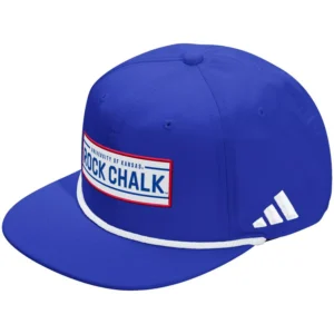 Men's and Women's Royal Kansas Jayhawks Locker Room Rope Adjustable Hat