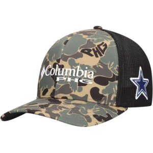 Men's Camo Dallas Cowboys PHG Mesh Flex Hat