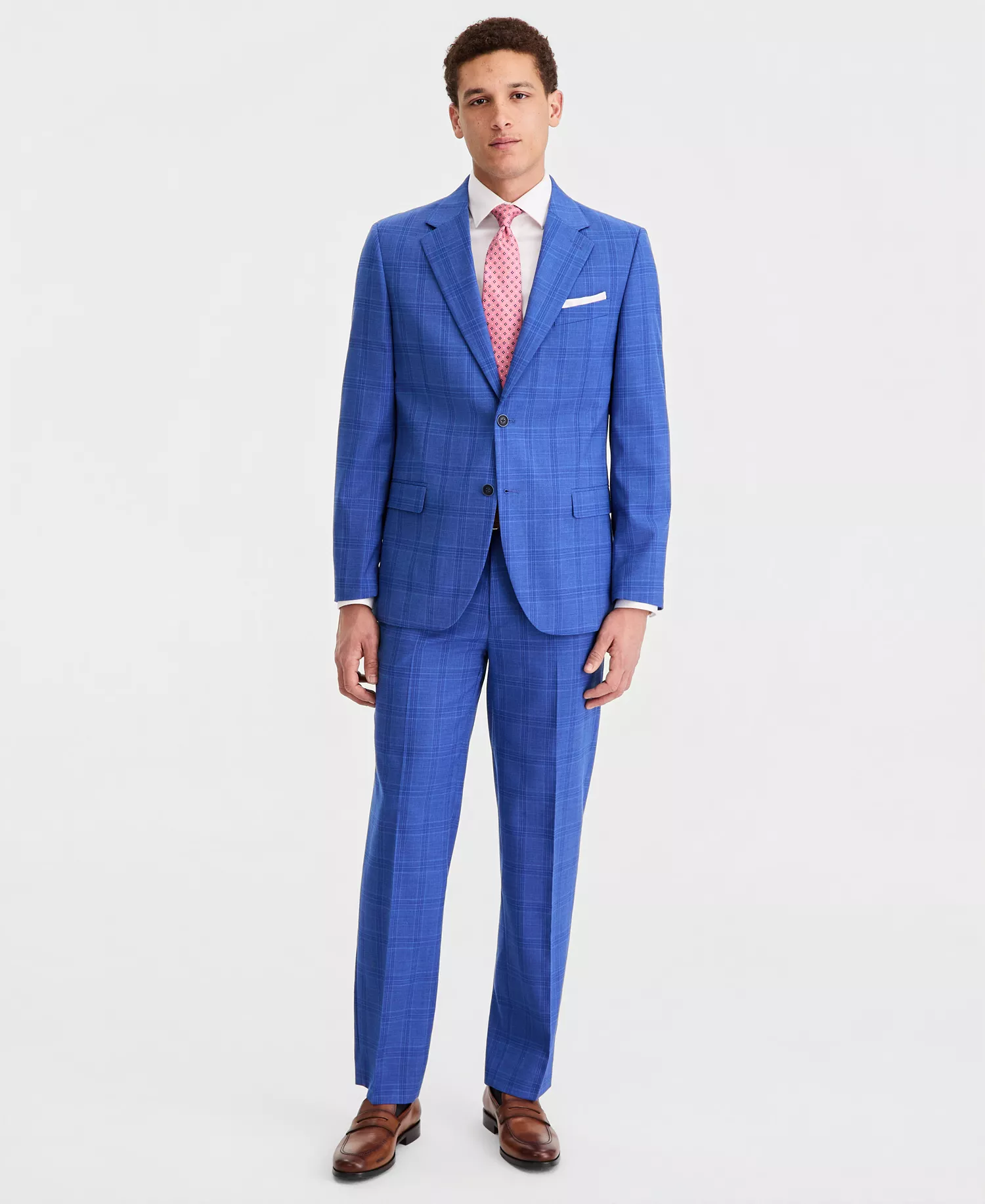 mni-a2f4a7fb49c7f17b052b406645fdbdf7 Men's Modern-Fit Nested Suit — изображение 4