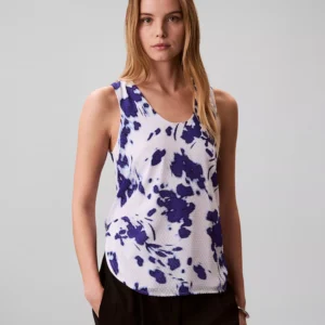 Women's Printed Fill Coupe Scoop Neck Tank Top