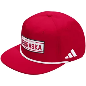Men's and Women's Scarlet Nebraska Huskers Locker Room Rope Adjustable Hat
