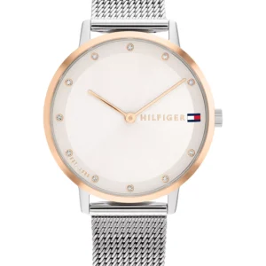 Women's Two Hand Silver-Tone Stainless Steel Watch 34mm