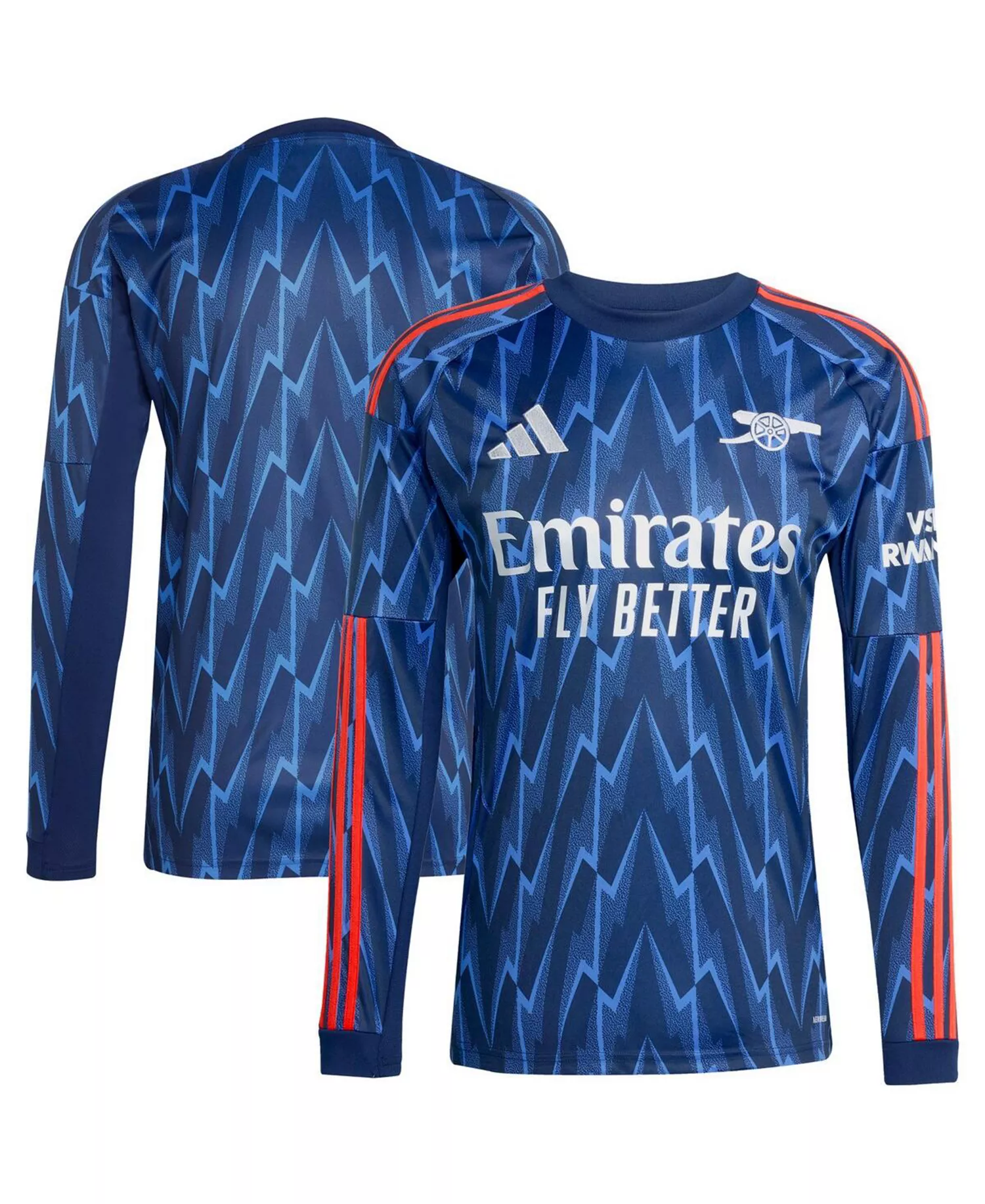 mni-a61e69e1ef47dfbf906c3f539d8d9fb9 Men's Blue Arsenal 2025/26 Away Replica Long Sleeve Jersey