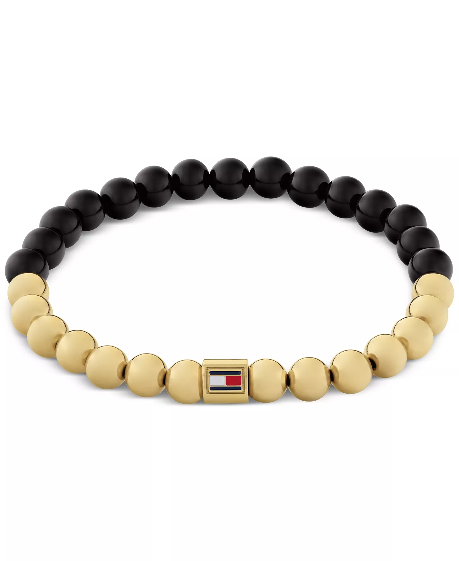 mni-a6a211d0287e8fcb19b2ee8dedbe9822 Gold-Tone colored Beaded Bracelet