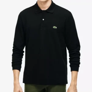 Men's Classic Fit Long-Sleeve Polo Shirt
