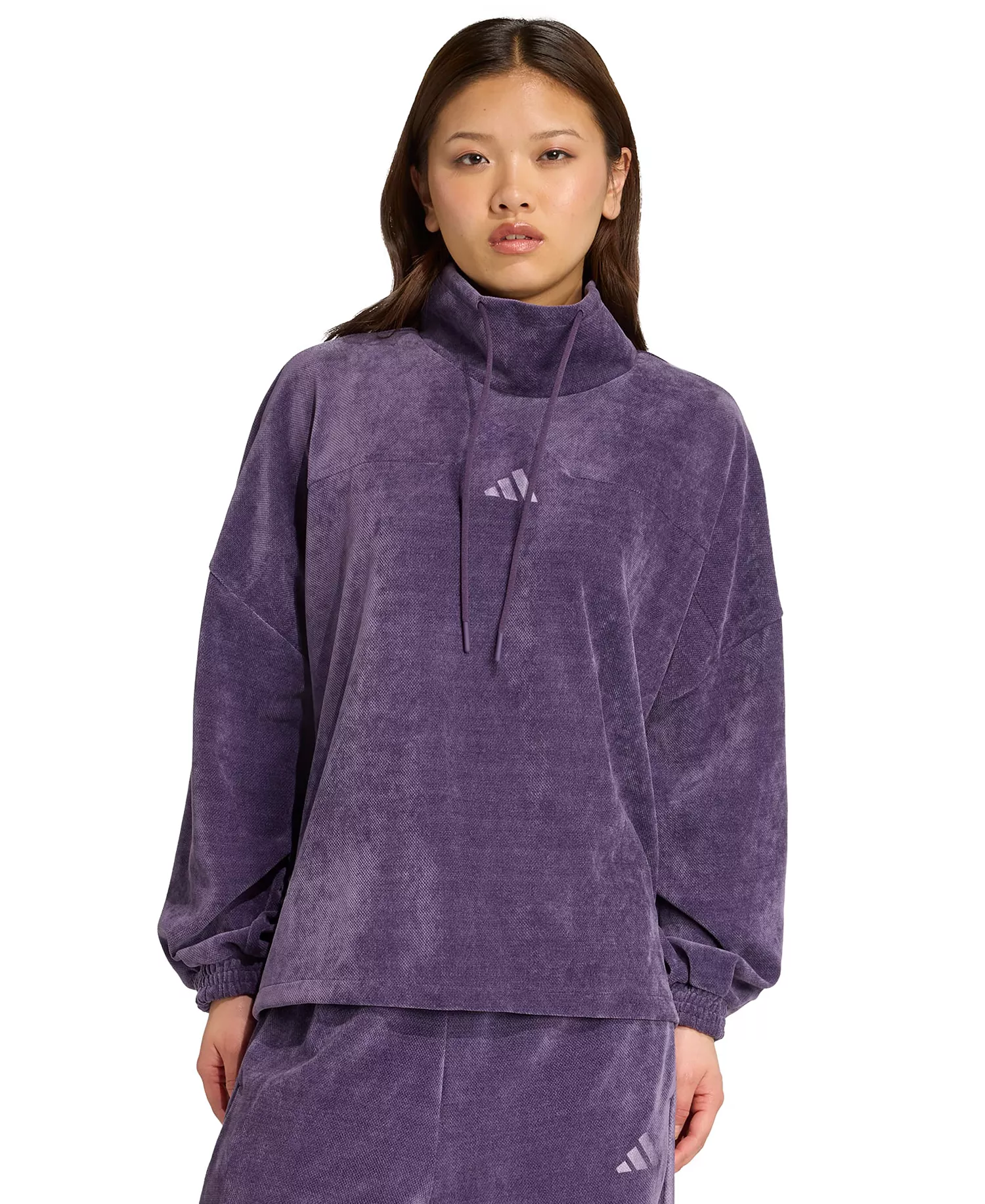 mni-a7a6c30ea218da9ea675dd32ed277a13 Women's Tiro Velour High Neck Sweatshirt — изображение 4