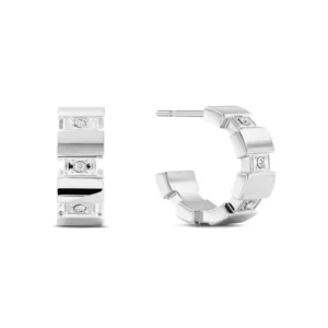 Crystal Link Earrings