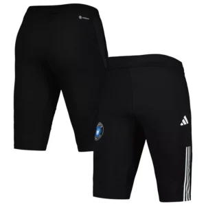 Men's Black Charlotte FC 2023 On-Field Training AEROREADY Half Pants