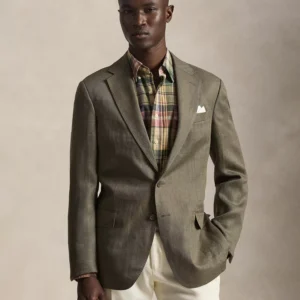 Men's Modern-Fit Herringbone Sport Coat