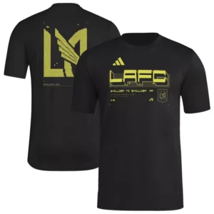 Men's Black LAFC 2026 Anthem AEROREADY Pregame T-Shirt