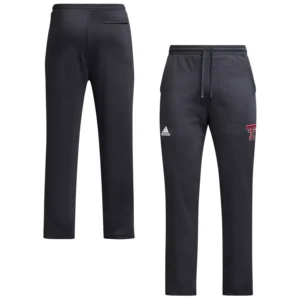 Men's Black Texas Tech Red Raiders Open Hem AEROREADY Pants