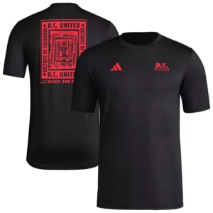 Men's Black D.C. United Local Wrap T-Shirt