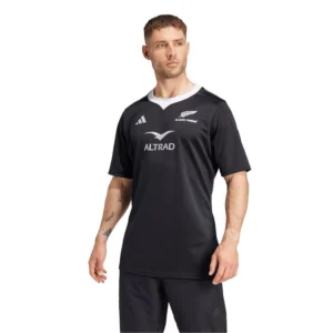 Men's Black New Zealand Rugby 2024/25 Black Ferns Home Replica Jersey