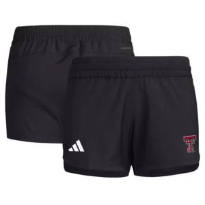 Women's Black Texas Tech Red Raiders Sideline AEROREADY Woven Shorts
