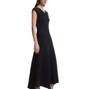 BOSS by Women's Bouclé Yarn Slim-Fit Ribbed Dress