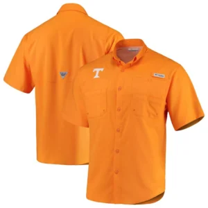 Men's Tenn Orange Tennessee Volunteers PFG Tamiami Shirt