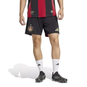 Men's Black Atlanta United FC Home 2025 The Connector Authentic Shorts
