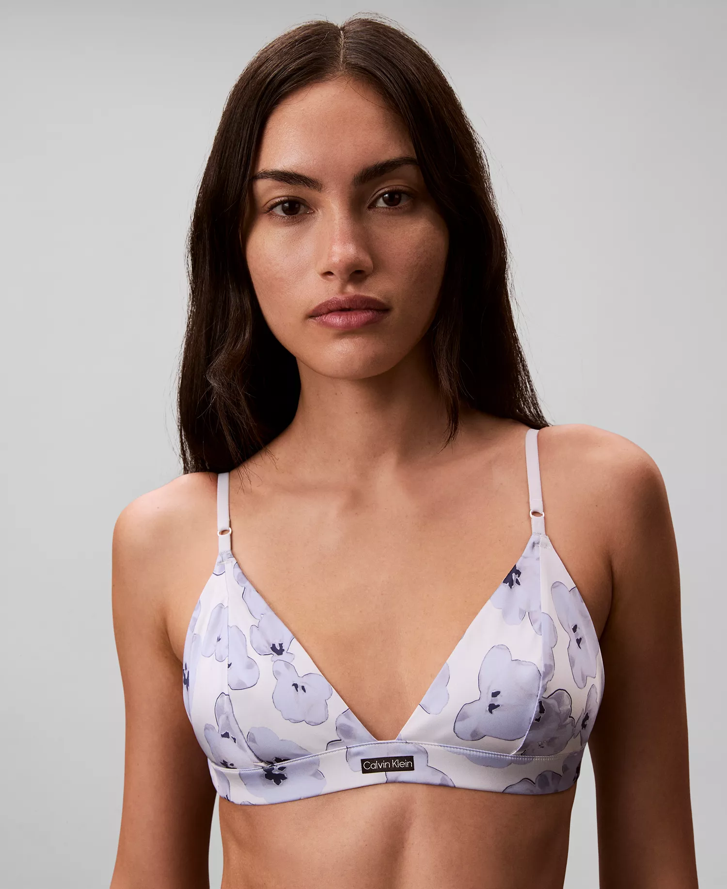 mni-b2164b31dfa94c76fd955c171ace88b6 Women's Signature Satin Unlined Triangle Bra QF8392 — изображение 5