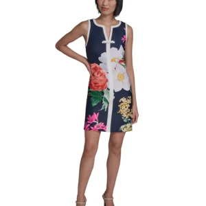 Women's Sleeveless Printed Dress