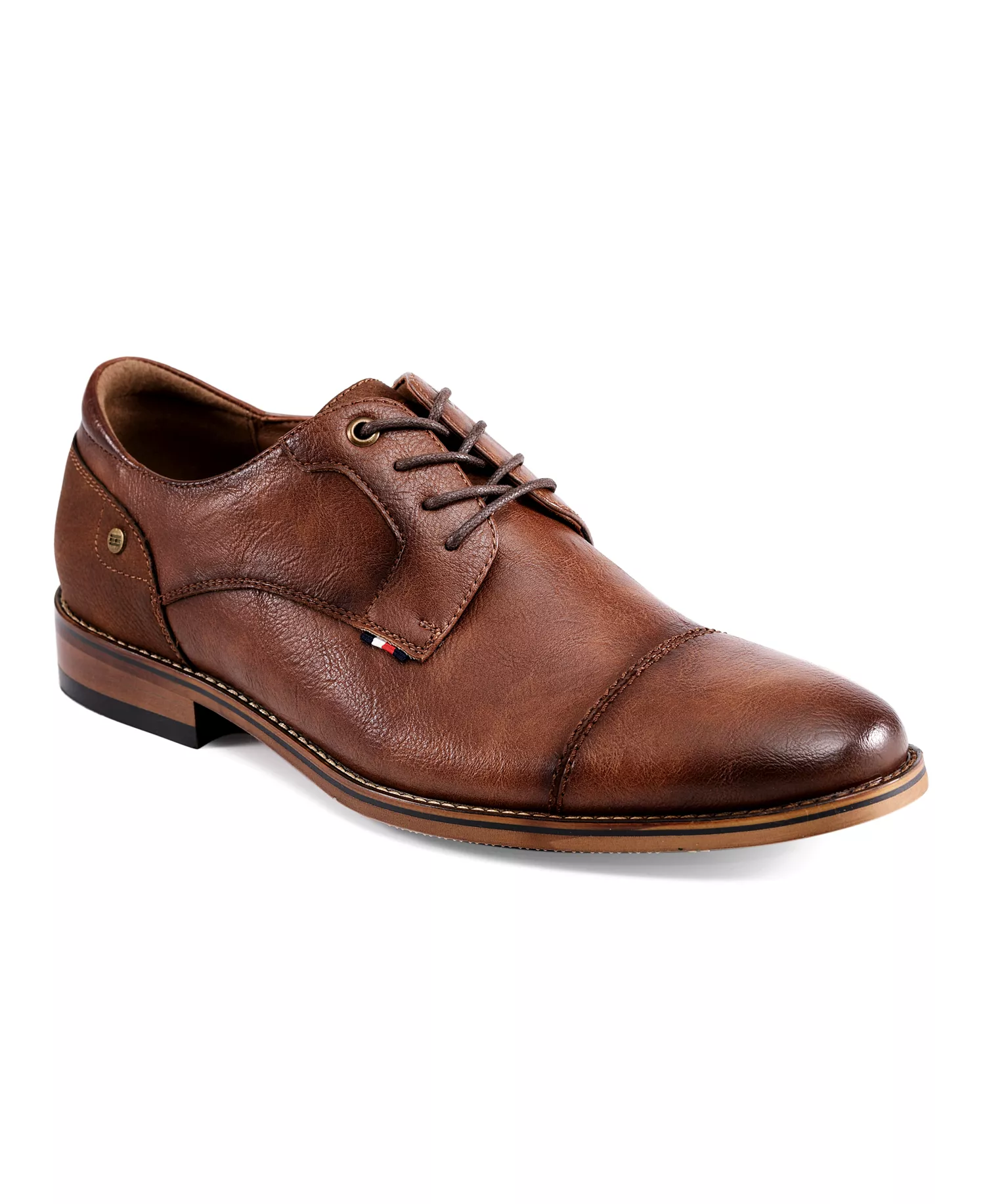 mni-b2bc402b2700b70e7955f32e86965060 Men's Barmi Cap Toe Lace Up Oxford Shoes