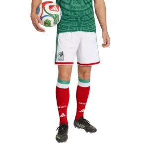 Men's White Mexico National Team FIFA x World Cup 2026 Replica Shorts
