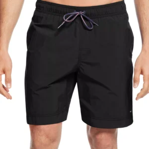 Men's Big & Tall 9.5" Solid Swim Trunks