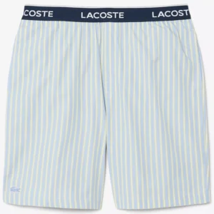 Men's Loungewear Striped Straight-Fit Shorts