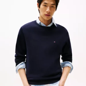 Men's Essential Cotton Crewneck Sweater