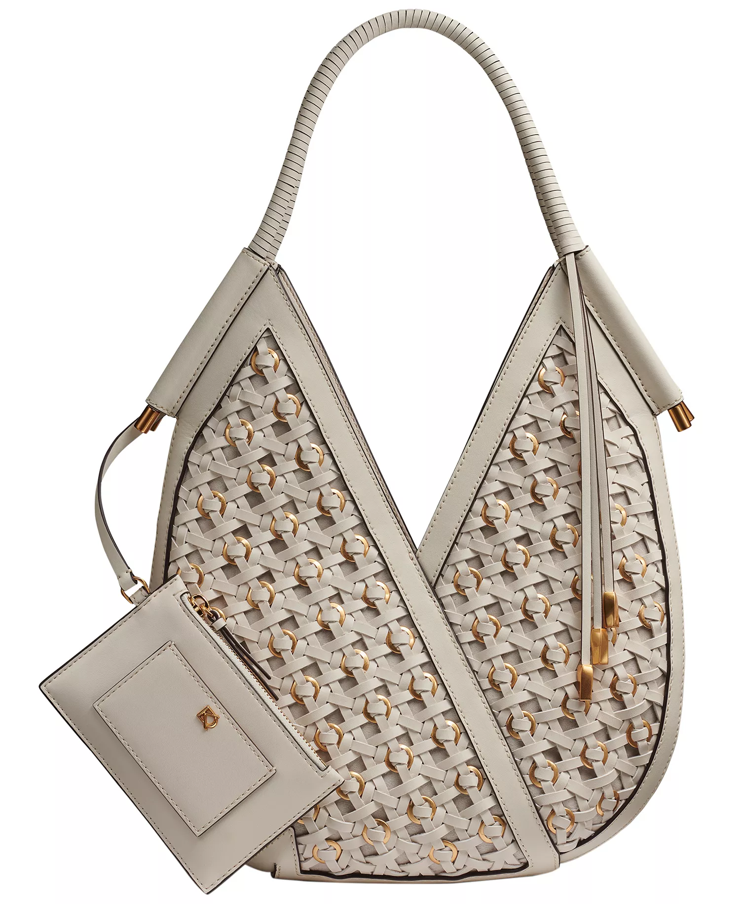 mni-b7df9c57b4f8987403caecfe1c485ec4 Baldwin Woven Grommet Shoulder Bag