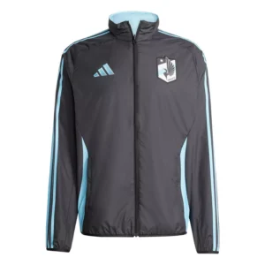 Men's Black/Light Blue Minnesota United FC 2025 Anthem Reversible Full-Zip Jacket