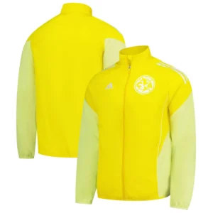 Men's Yellow Club America 2025/26 Anthem Full-Zip Jacket