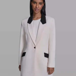Women's Notch Lapel Collar Jacket