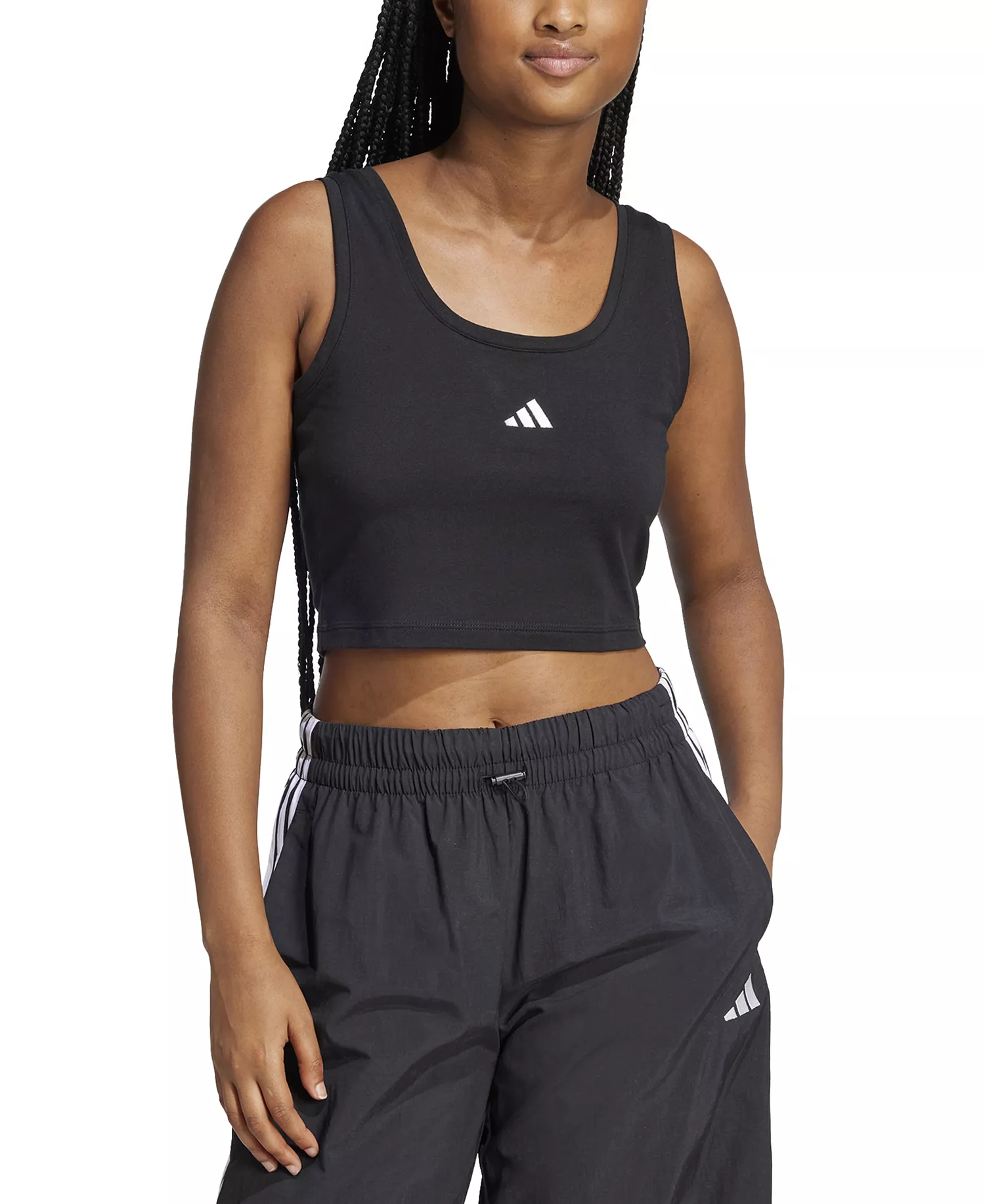 mni-bc0e5ccaf10eaee626a6c6c9971793d4 Women's Essentials Small Logo Cotton Tank Top — изображение 3