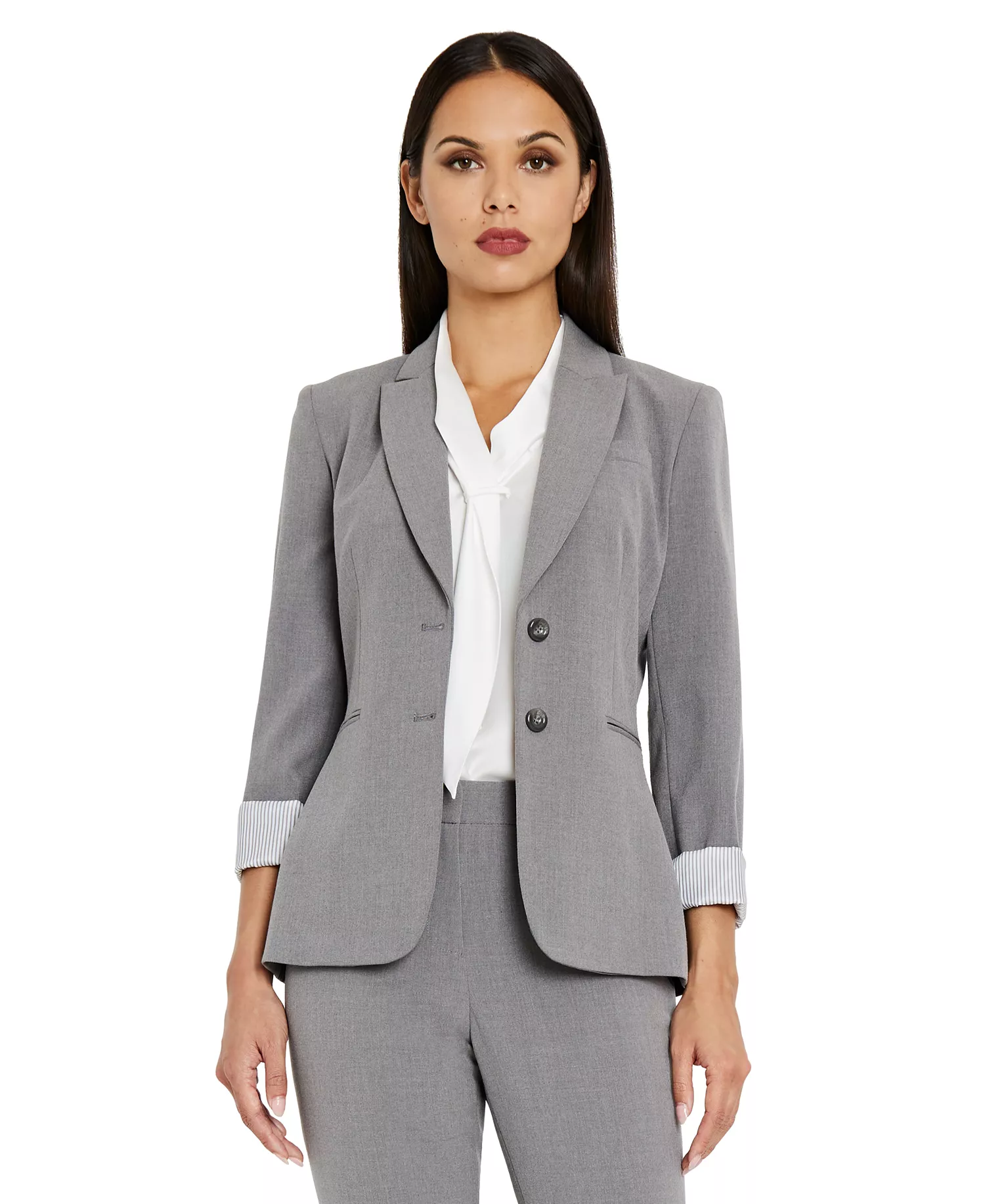 mni-bc5103eb9c74979703cf16df6da61748 Notched Two-Button Blazer — изображение 4