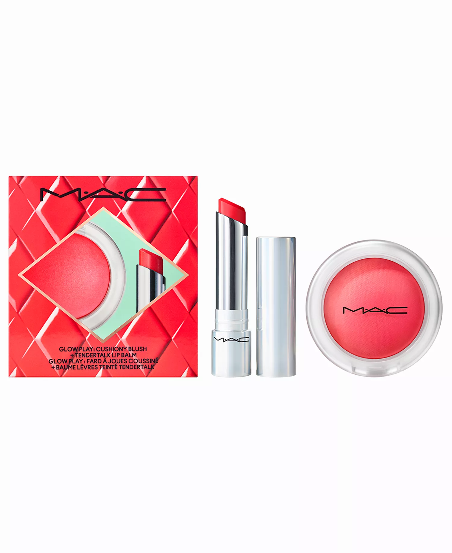 mni-bdfcbd26d194885a1db4d3f44d24ef7b 2-Pc. No Work All Glow Play Blush + Lip Balm Gift Set