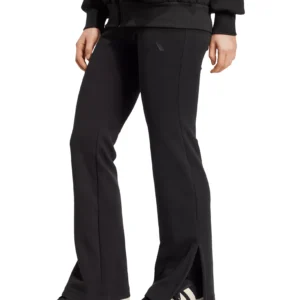 Women's Mid-Rise Pull-On Flare-Leg Logo Pants