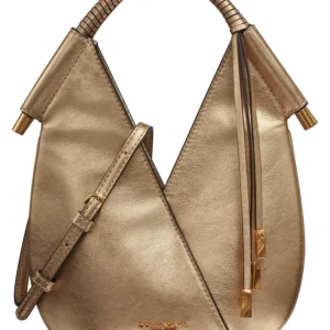 Metallic Micro Crossbody Bag