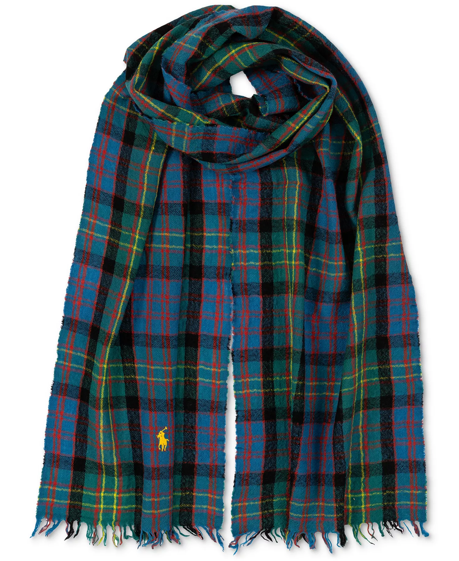 mni-bef7ee4d2e2855696b4eca75e245d6da Men's Outdoor Crinkle Plaid Scarf