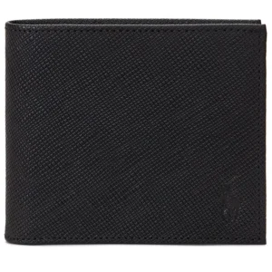Men's Textured Saffiano Leather Billfold Wallet