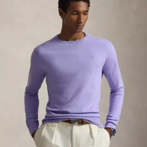 Men's Pima Regular-Fit Crewneck Sweater