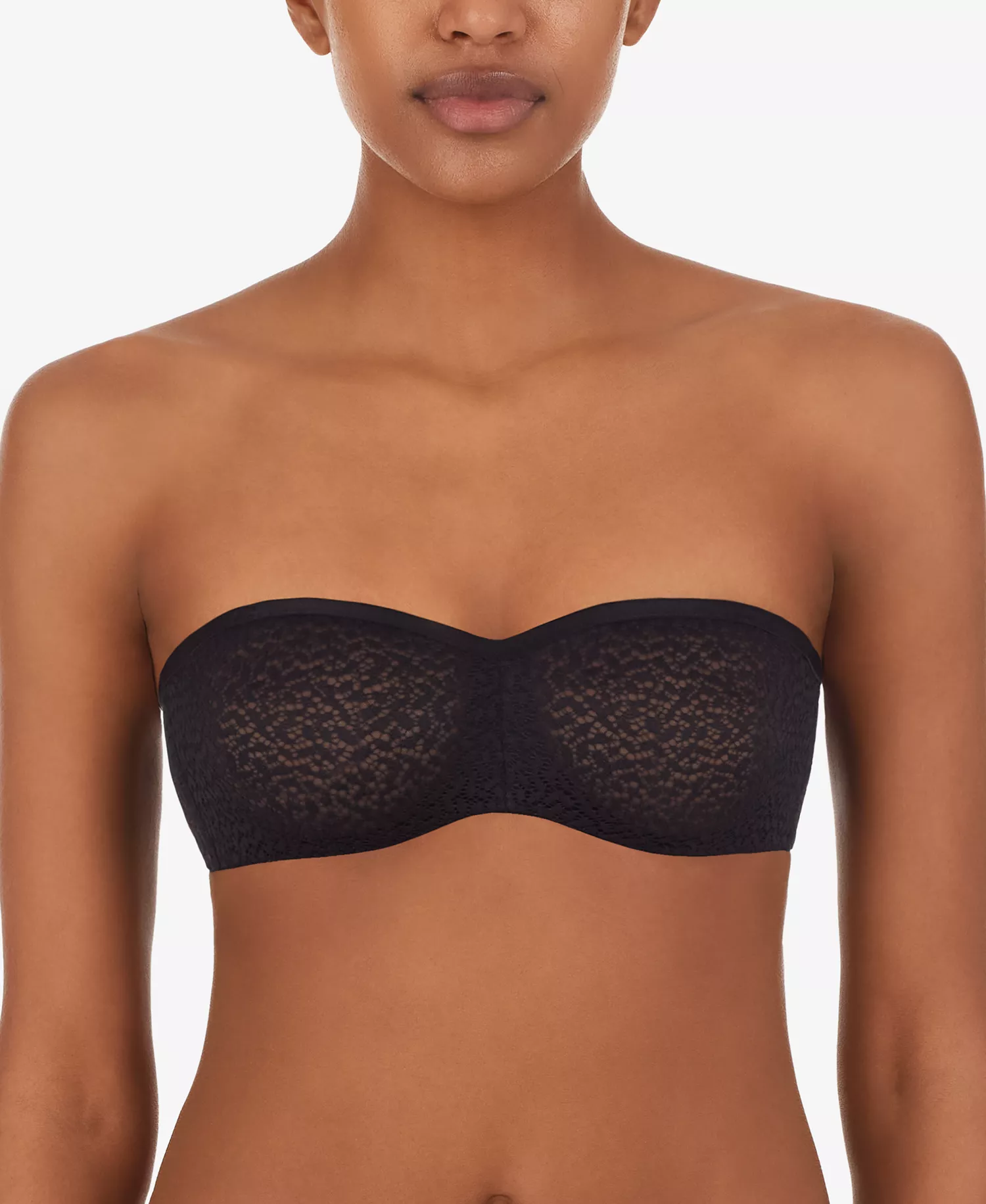 mni-c370e95e8d0d71838f9720391945edcc Modern Lace Unlined Strapless Bra DK4025