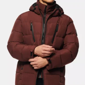 Montrose Men's Down Filled Mid Length Puffer Jacket