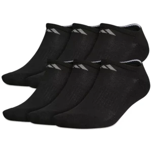 Men's Cushioned Athletic 6-Pack No Show Socks