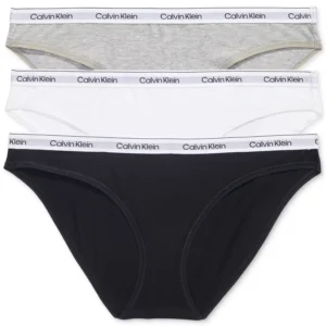 Women's Modern Logo Bikini Underwear 3-Pack QD5207