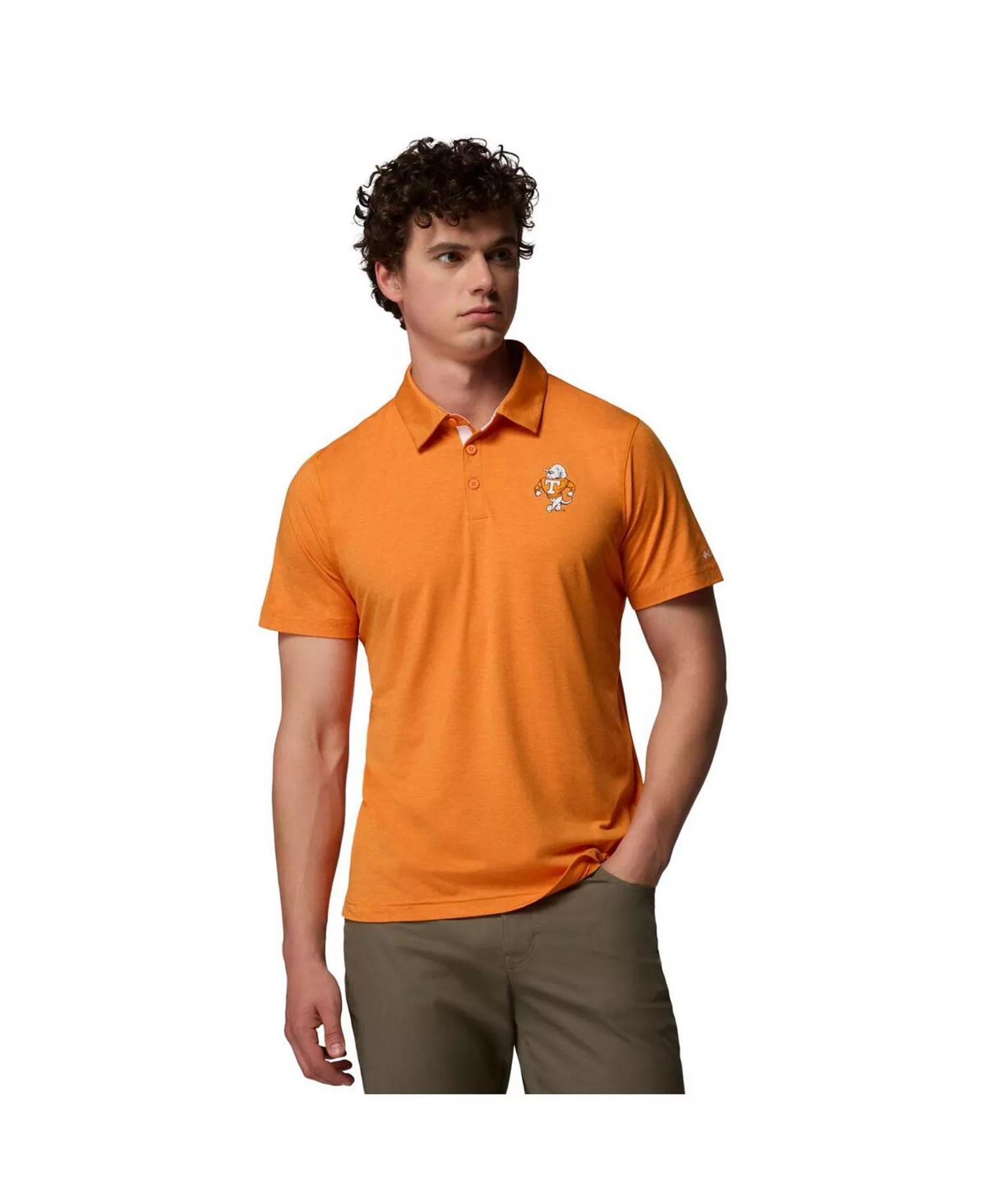 mni-c860a89b6c0ece192e3764f698957bf6 Men's Tennessee Orange Tennessee Volunteers Tech Trail Polo Shirt