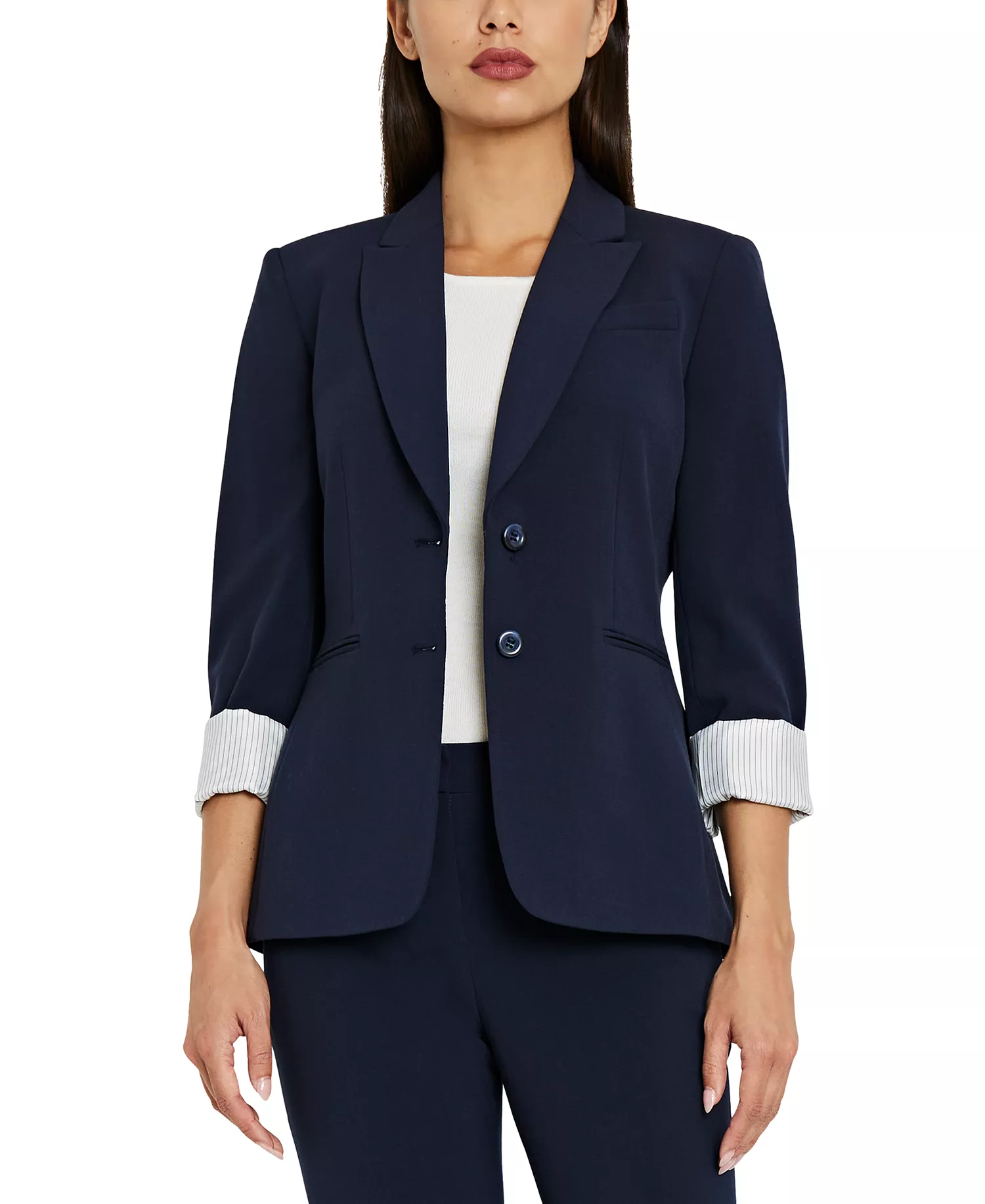 mni-ca05ea47d7df1704a5223f358d10c2c2 Notched Two-Button Blazer — изображение 3